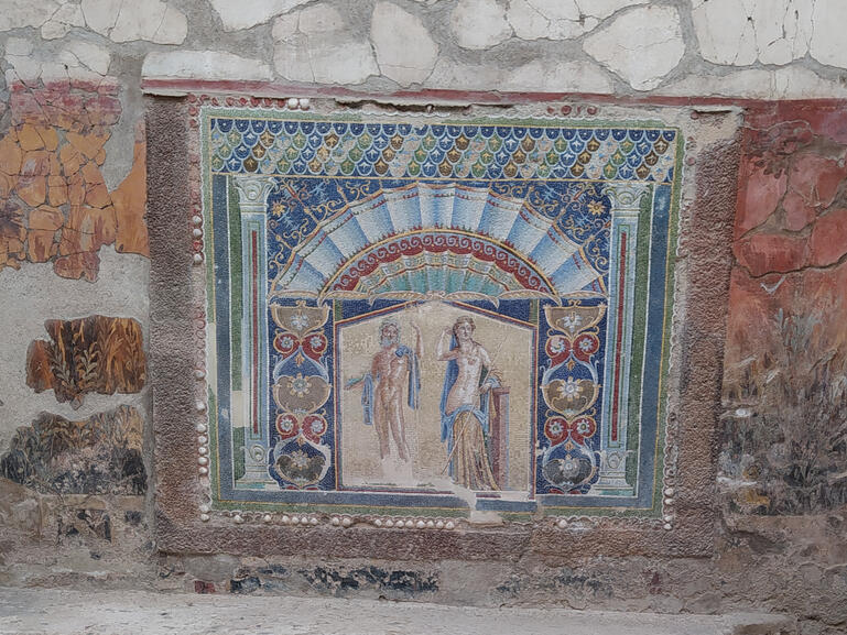 Herculaneum, mosaic